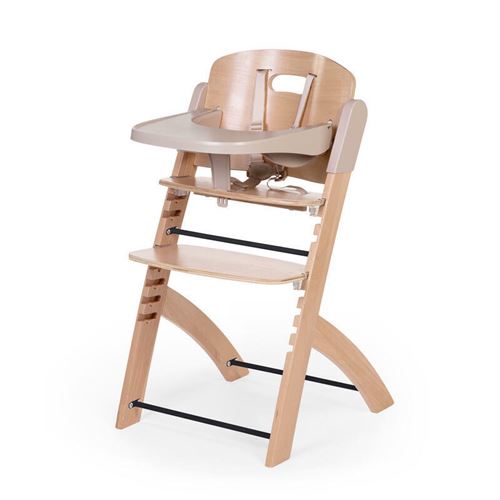 CHILDHOME Chaise haute enfant &eacute;volutive Evosit bois naturel