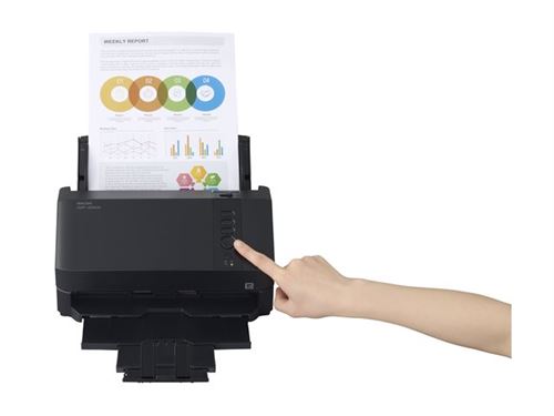 Ricoh Sp-2240N - Scanner De Documents - Cis Double - Recto-Verso - 216 X 360 Mm - 600 Dpi X 600 Dpi - Jusqu'À 40 Ppm (Mono) / Jusqu'À 40 Ppm (Couleur) - Chargeur Automatique De Documents (80 Feuilles) - Jusqu'À 6000 Pages Par Jour - Gigabit Lan, Usb 3.