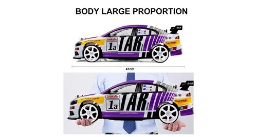 1:10 70 km / h 2.4g rc voiture 4wd double batterie haute puissance led phare camion de course