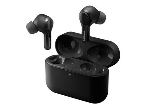 Écouteurs Intra-Auriculaires Sans Fil Philips Bluetooth True Wireless Noir TAT3217BK