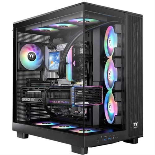 Boîtier PC Thermaltake View 380 XL Tg Argb Noir