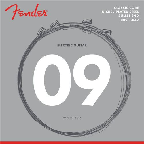 Non Communiqué Fender Classic Core Nickel-Plated Steel 9-42 Jeux De Cordes Électriques 009