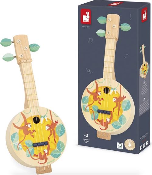Non Communiqué Jaune Gioia - Banjo Jungle En Bois