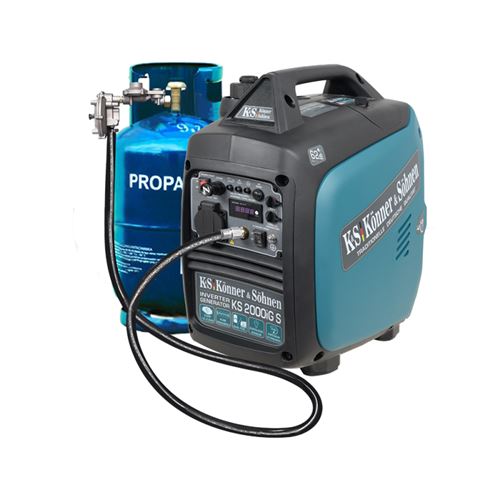 Non Communiqué Könner & Söhnen Groupe Électrogène Inverter Essence Et Gaz 2000W Silencieux Ks 2000Ig S