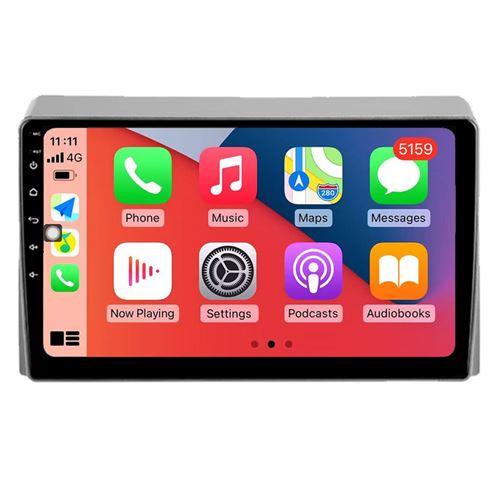 Autoradio RoverOne GPS Bluetooth CarPlay Android Auto 2Go RAM 32Go ROM pour Toyota Hiace XH10 H200 5 2004 - 2021
