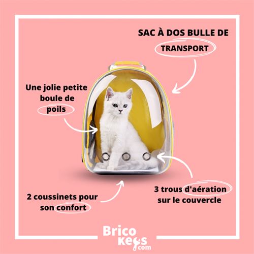 17€09 sur SweetyPet : Sac de transport pour animal L - Transport et voyage  du chat - Achat & prix