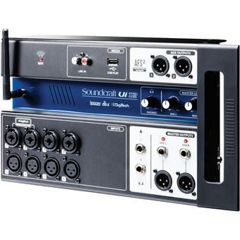 Console de mixage numérique Soundcraft UI12 12 voies avec contrôle via iOS, Android, Windows, macOS et Linux - 1