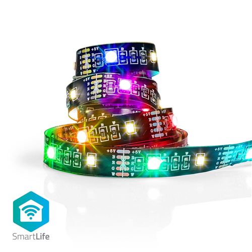 Ruban LED de couleur SmartLife Nedis BTLS20RGBW 2700 K