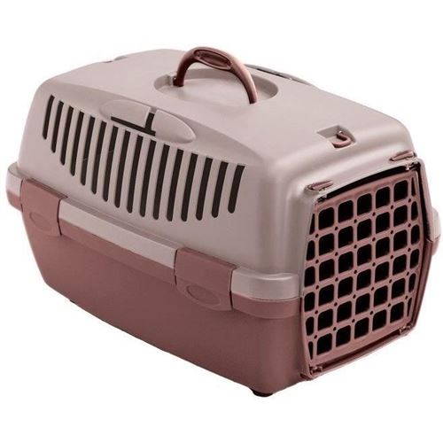 Meilleurs prix pour Box De Transport - Kerbl - Gulliver 1 - 48 X 32 X 31 Cm - Pink / Marron