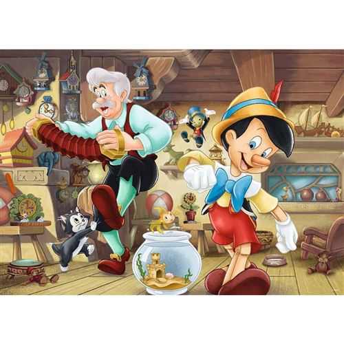 Non Communiqué Puzzle 1000 Pièces - Collection Disney : Pinocchio