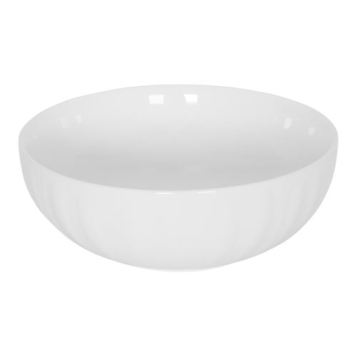 Non Communiqué Blanc Saladier Emma 23 Cm - Table Passion - Porcelaine