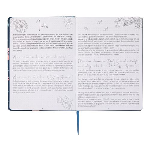Carnet budget à spirales a5 - 192 pages - bleu marine bleu roi Draeger  Paris