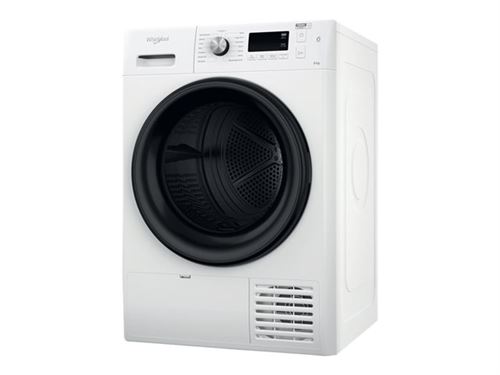Whirlpool Fftd M11 8X1B Fr - Sèche-Linge - Largeur : 59.5 Cm - Profondeur : 64.9 Cm - Hauteur : 84.9 Cm - Chargement Frontal - Blanc