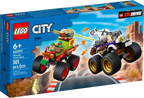 LEGO® City 60397 La course de Monster Trucks