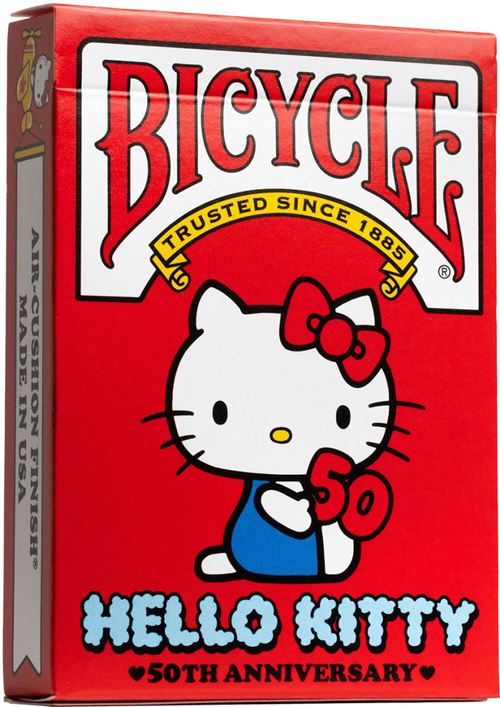 Non Communiqué Rouge Jeu De Cartes - Bicycle - Hello Kitty