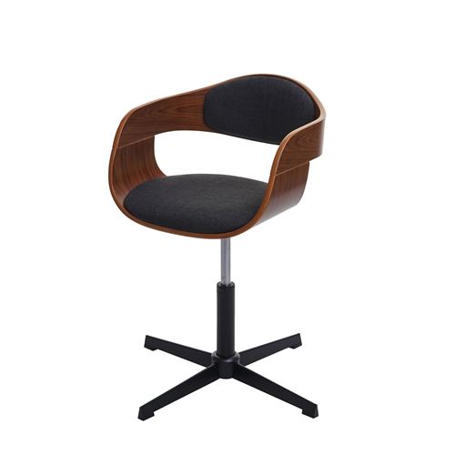 Mendler Gris Chaise De Bureau - Foncé - Image 2