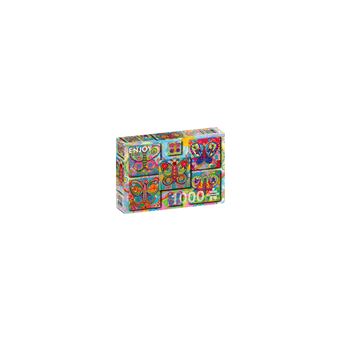 Puzzle en bois papillons 11 pièces - Puzzle pour enfant Goki