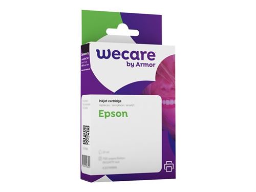 Wecare - 9.5 ml - zwart - compatibel - inktcartridge (alternatief voor: Epson T0801) - voor Epson Stylus Photo P50, PX650, PX660, PX710, PX720, PX730, PX800, PX810, PX820, PX830