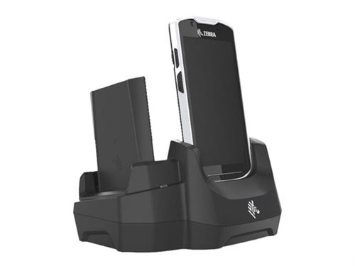 Zebra Single slot cradle with 2nd spare battery charging slot kit - Station d'accueil - USB / Ethernet - pour Zebra TC51 TC52 TC56 TC57 TC57x