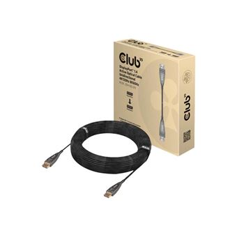 Club 3D DisplayPort 1.4 アクティブ 光ケーブル Active Optical Cable