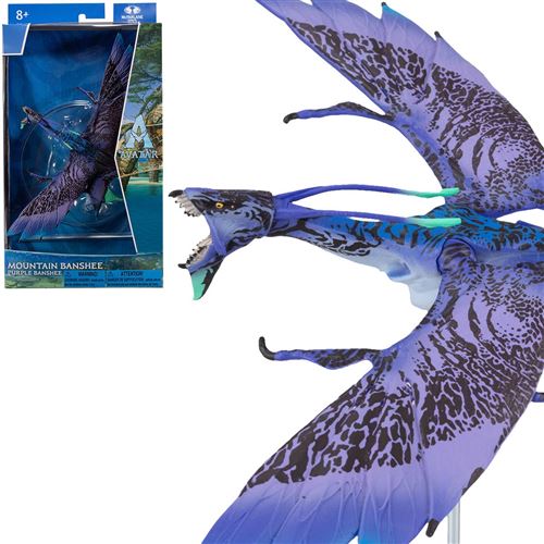 McFarlane - Avatar 2 The Way of Water - Figurine articulée - La banshee violette de montagne