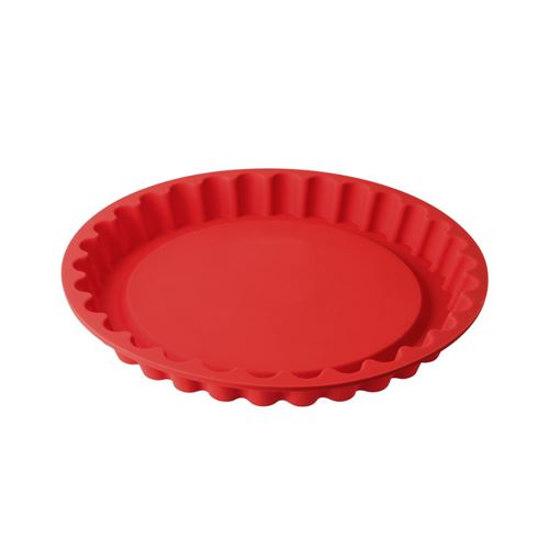 Moule à tarte en silicone rouge de 26 cm Dr. Oetker Flexxibel Love