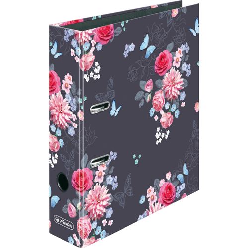 herlitz Classeur à motif maX.file Ladylike 'Flowers', A4
