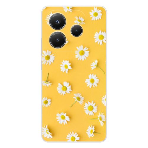 Coque en silicone imprimée compatible Xiaomi Redmi Note 14 5G Marguerittes
