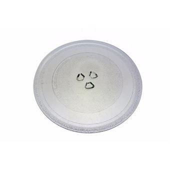 Plateau Tournant Pour Micro-ondes En Verre - Diamètre 24.5 Cm Avec Anneau Rotatif, Pièce De Remplacement