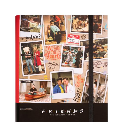Dossier 4 Anneaux Decoupe Premium Friends