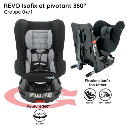 siege auto revo 360 isofix