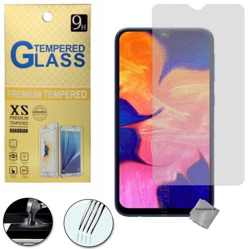 Film de protection vitre verre trempe transparent pour Samsung Galaxy A10
