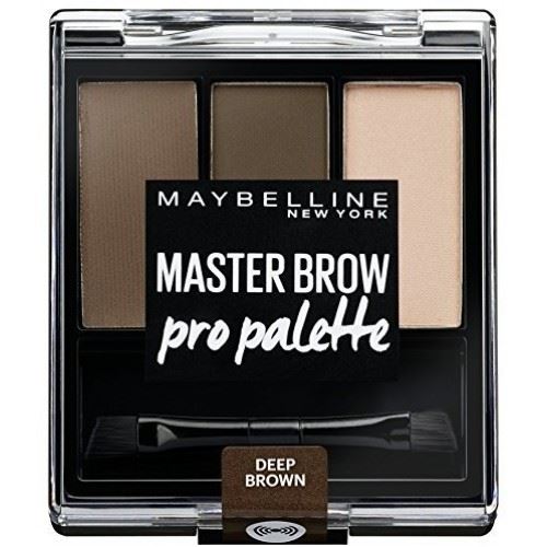 Maybelline Master Brow Pro Palette Kit brun foncé X 3