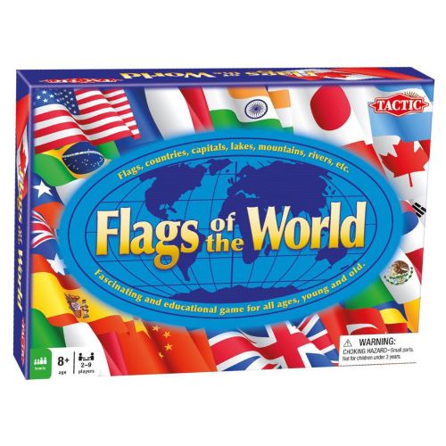 Tactic Flags Of The World Game (Version Anglaise)