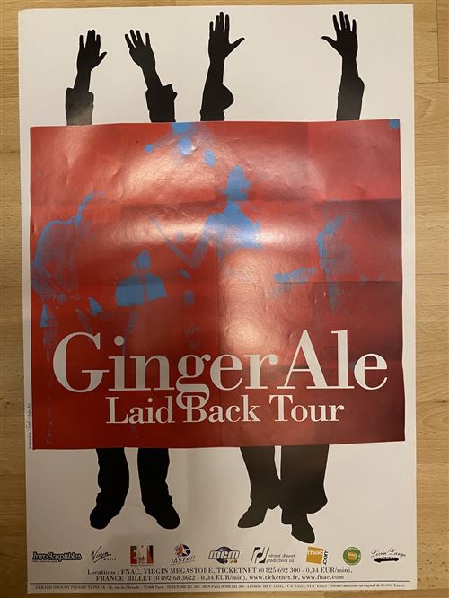Ginger Ale - Laid Back Tour - 40x60cm - Affiche