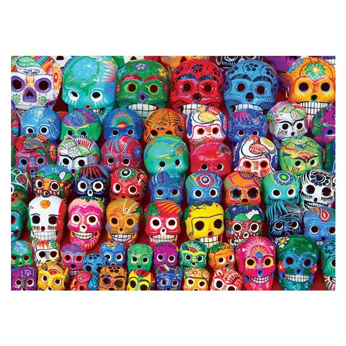Eurographics 6000–5316 Traditionnel Mexicain crânes Puzzle 1000 pièces