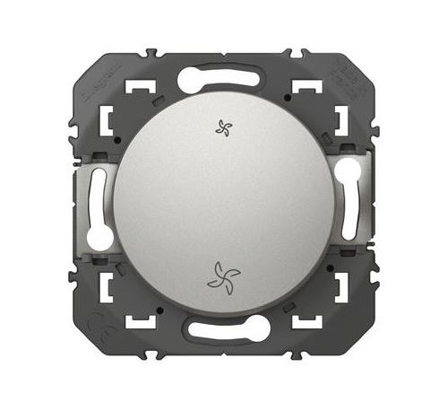 Legrand Poussoir 2 Positions Dooxie - Commande Vmc - Alu