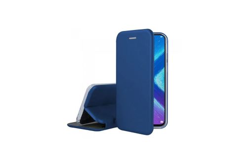IBROZ Etui Folio Cover en Cuir bleu pour Honor 8X