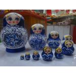 TBEONE Lot De 10 Poupées Russes En Bois - Panda Mignon - Artisanat Peint - Décoration Anniversaire Et Maison