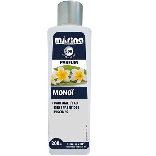 Parfum pour spa et piscines Monoï - Marina 200ml