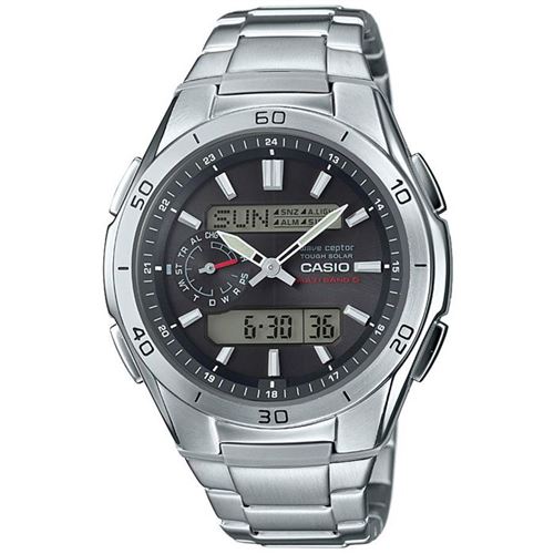 Montre Casio Waveceptor WVA-M650D-1AER - Montre Acier Digital Homme