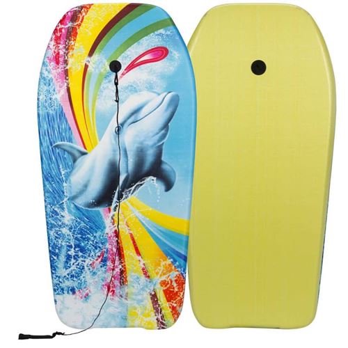 Waimea Planche de surf Imprimé avec dauphin Jaune 52WU-GEE-Uni