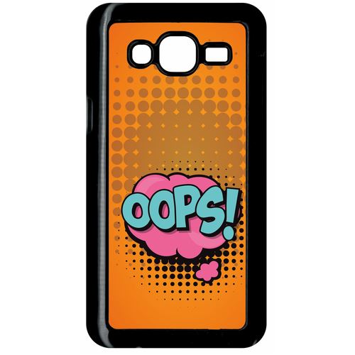 Coque Samsung Galaxy J5 (2015) Oops Fond Orange