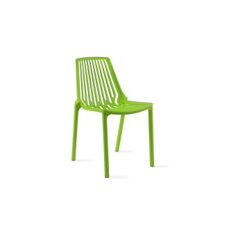 Chaise De Jardin Ajouree En Plastique Vert Mobilier De Jardin