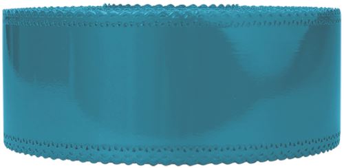 Ruban charlotte dentelle turquoise