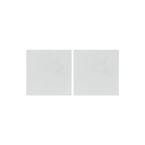 Paris Prix Argent, Gris Atmosphera Créateur D'intérieur - Lot De 2 Miroirs Adhésifs "Carré" 40X40cm Argent