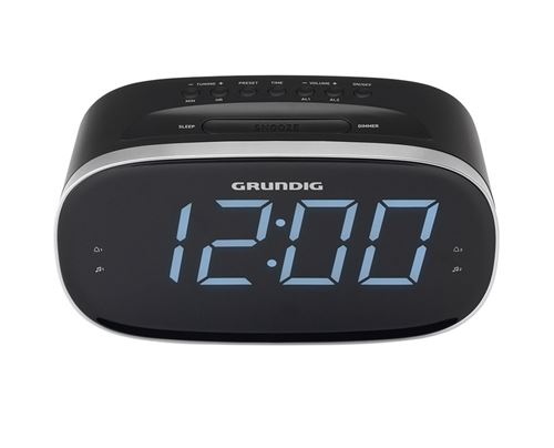 Radio réveil numérique noir Grundig scn340