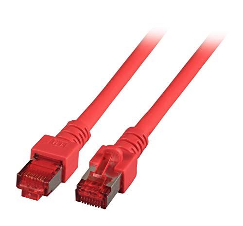 EFB-Elektronik Câble Patch RJ45 catégorie 6 LSZH Rouge 50 m