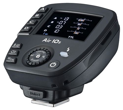 Nissin Commander Air 10s T&eacute;l&eacute;commande Pour Appareil Photo Canon Noir
