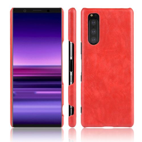 Coque en TPU + PU rigide rouge pour votre Sony Xperia 2